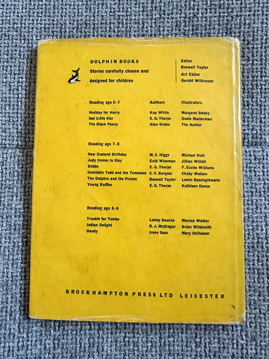 1958*1st* Holiday For Harry - Kay White (Margaret Belsky Illust) Dolphin Books (Brockhampton Press) - Honeyburn Books (UK)