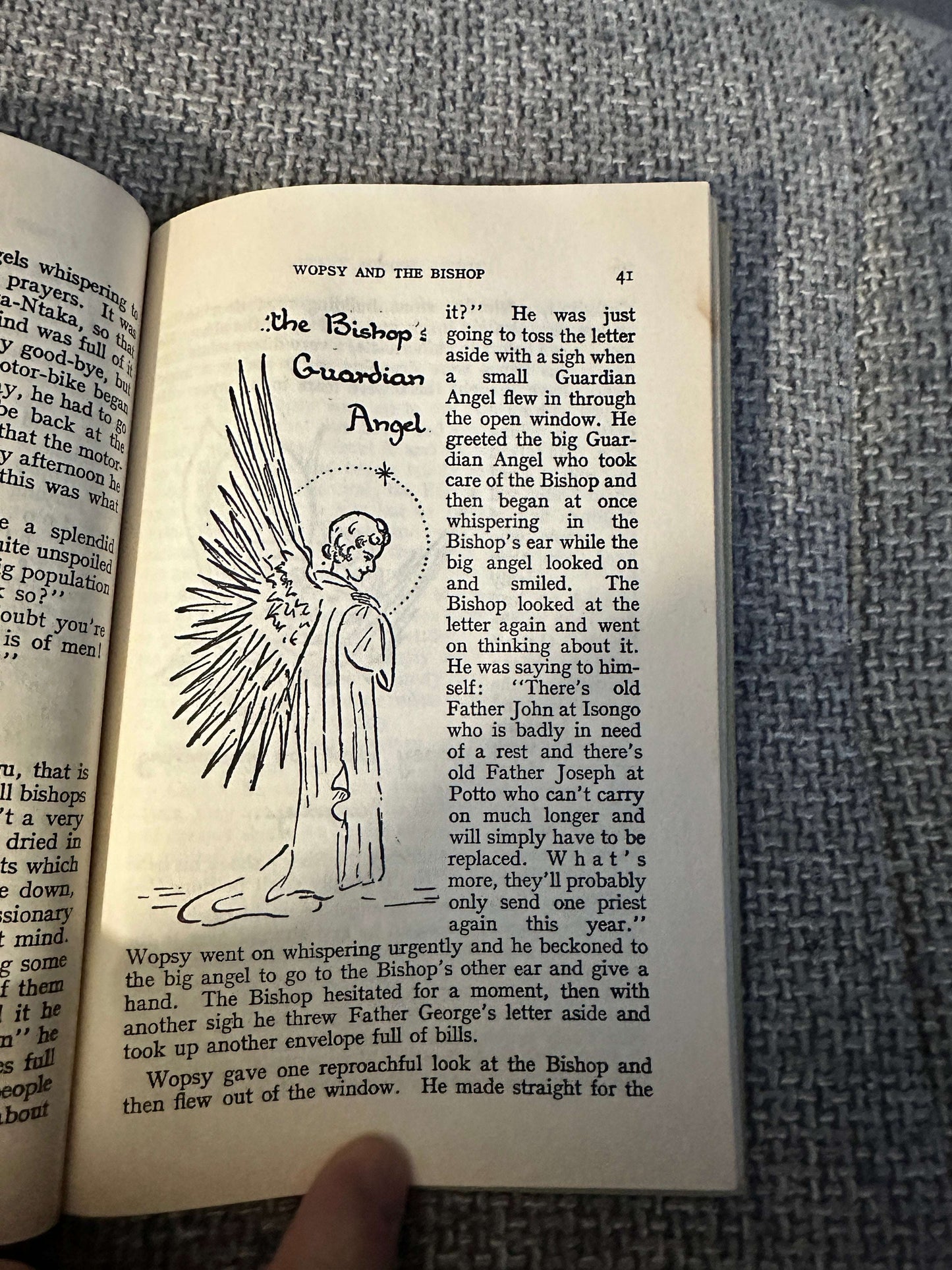 1960’s Wopsy The Adventures Of A Guardian Angel - Fr. Gerard F. Scriven (Sister Mary Barbara Illust) Samuel Walker Ltd