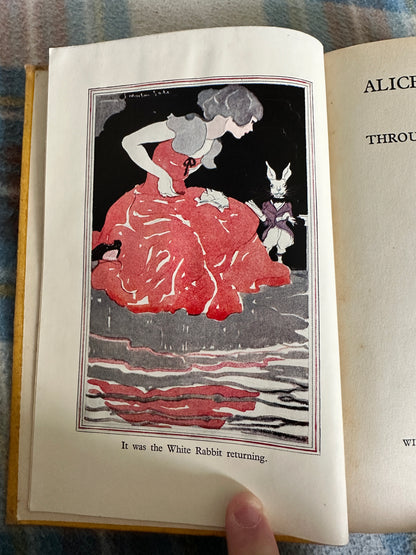 1933 Alice’s Adventures In Wonderland & Through The Looking-Glass - Lewis Carroll(J. Morton-Sale illustration) William Clowes & Sons Ltd