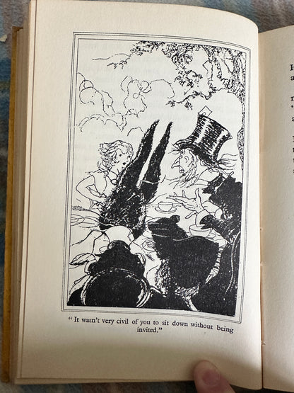 1933 Alice’s Adventures In Wonderland & Through The Looking-Glass - Lewis Carroll(J. Morton-Sale illustration) William Clowes & Sons Ltd