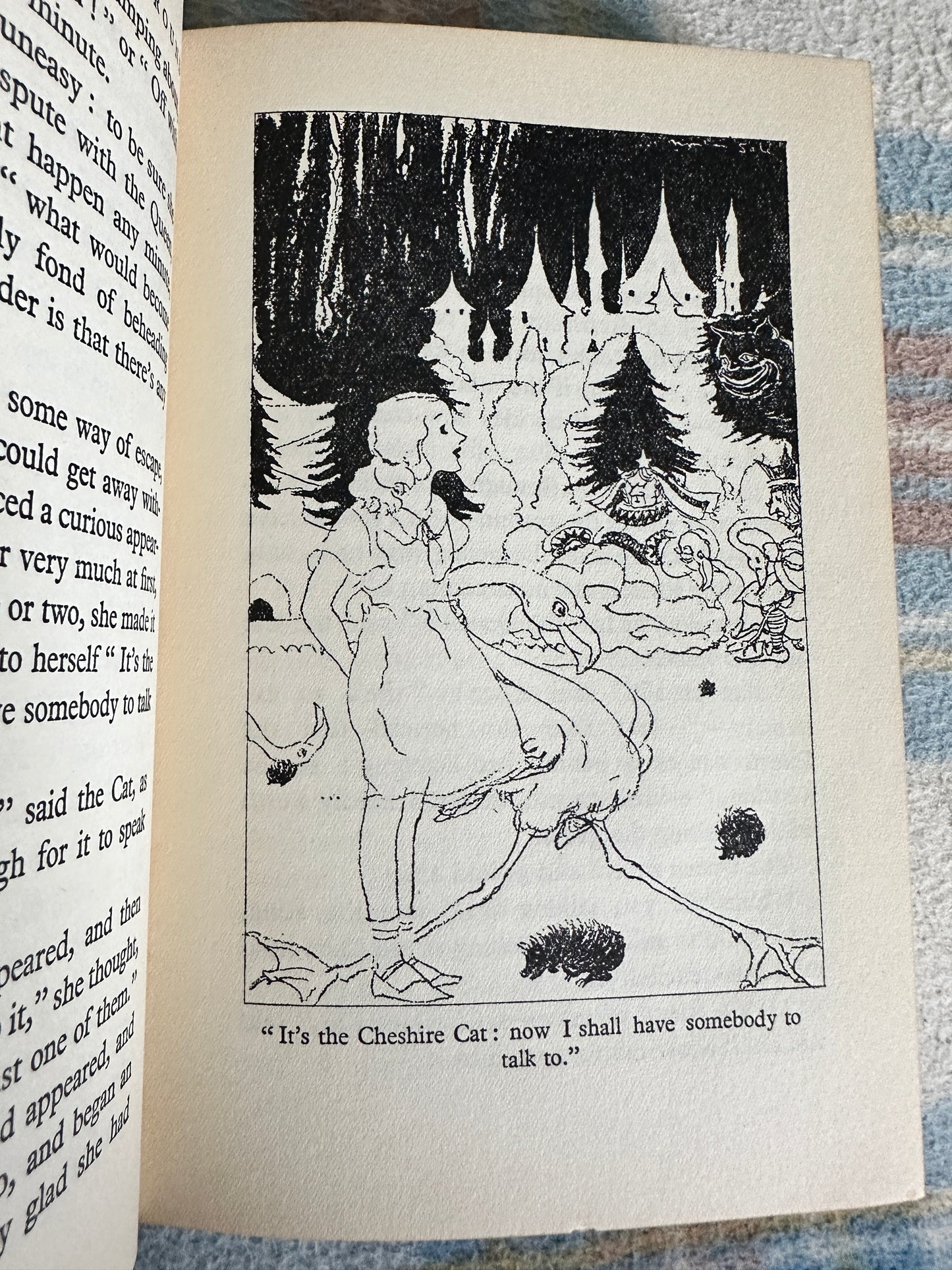 1933 Alice’s Adventures In Wonderland & Through The Looking-Glass - Lewis Carroll(J. Morton-Sale illustration) William Clowes & Sons Ltd