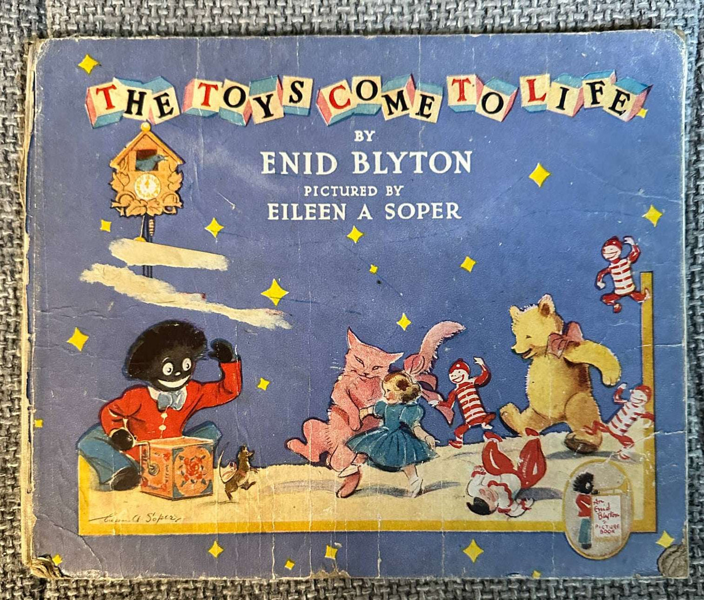 1943*1st* The Toys Come To Life - Enid Blyton (Eileen Soper Illust) Brockhampton Press