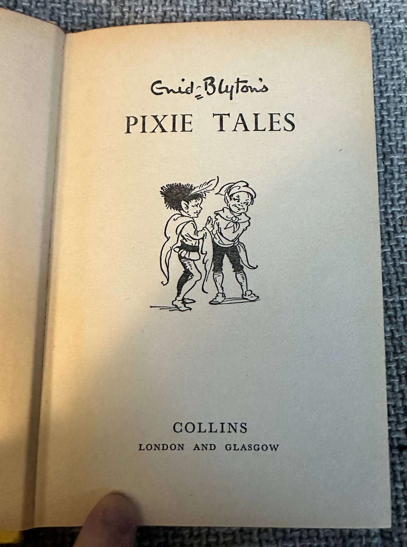 1969 Pixie Tales (Junior Story Books) Enid Blyton (Collins)