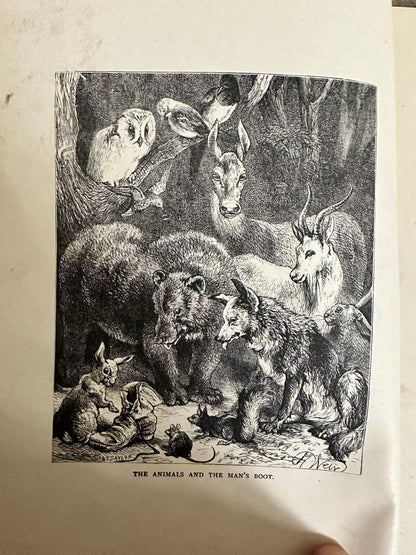 1898 Uncle Charlie’s Short Stories About Animals - Gertrude Sellon(Harrison Weir illustration and others)