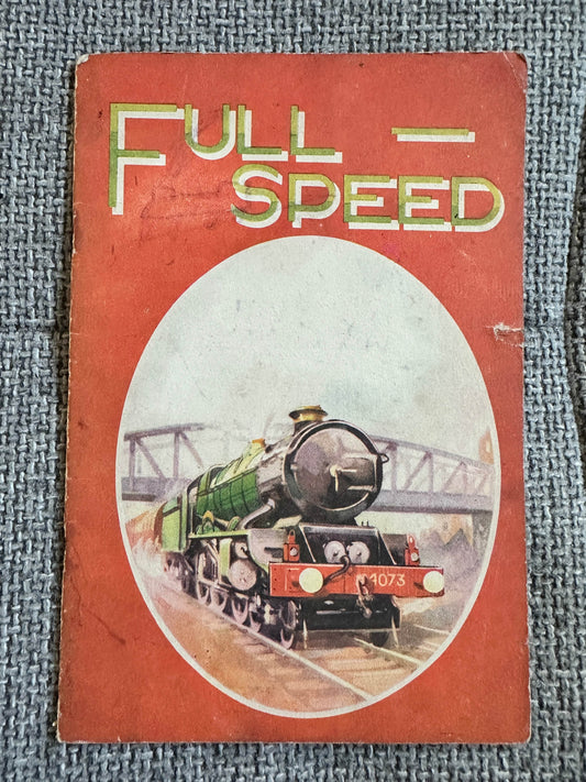 1960’s Full Speed (Dean & Son Ltd) - Honeyburn Books (UK)