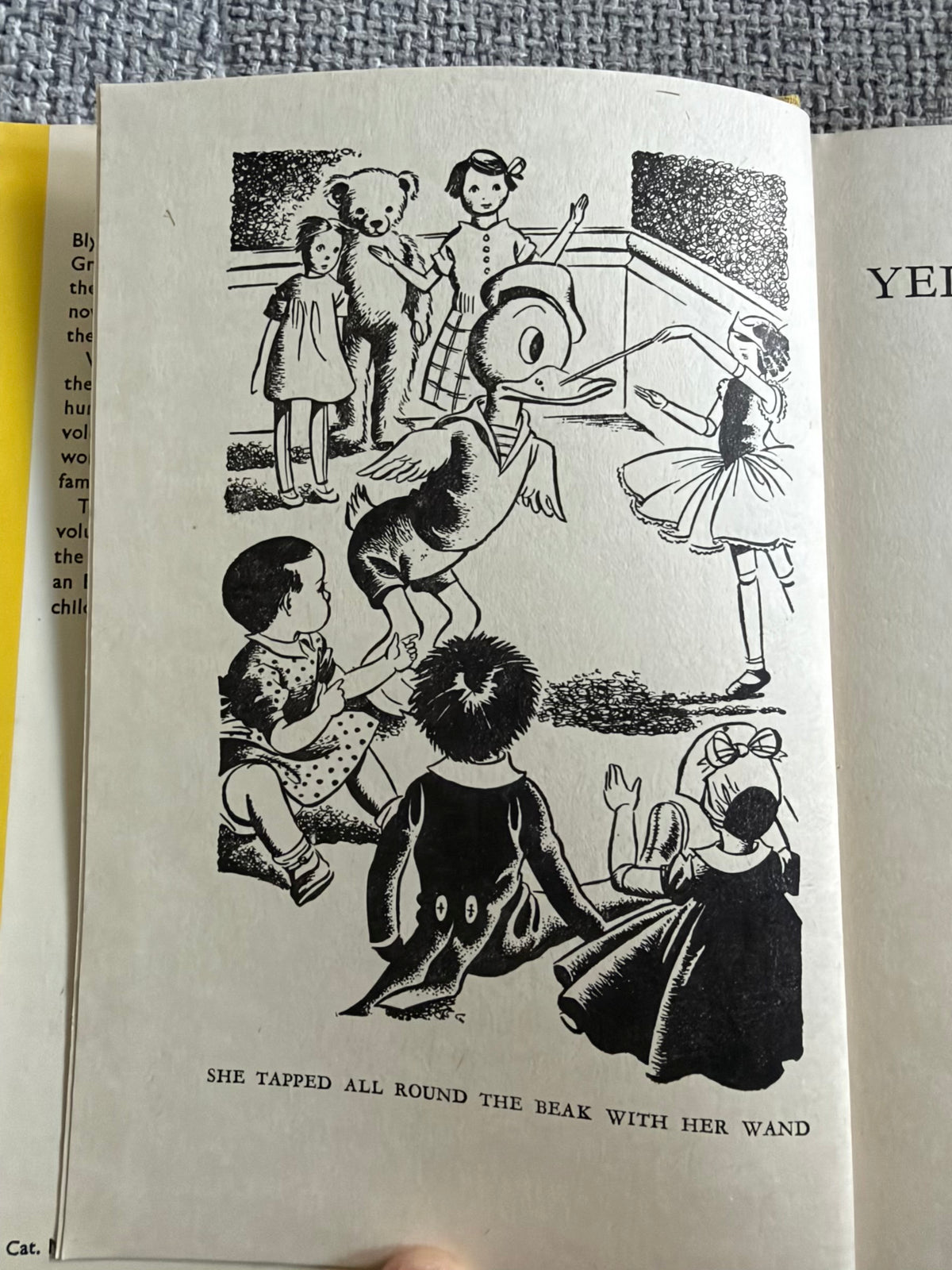 1950*1st* The Yellow Story Book - Enid Blyton (Kathleen Gell illust) Methuen