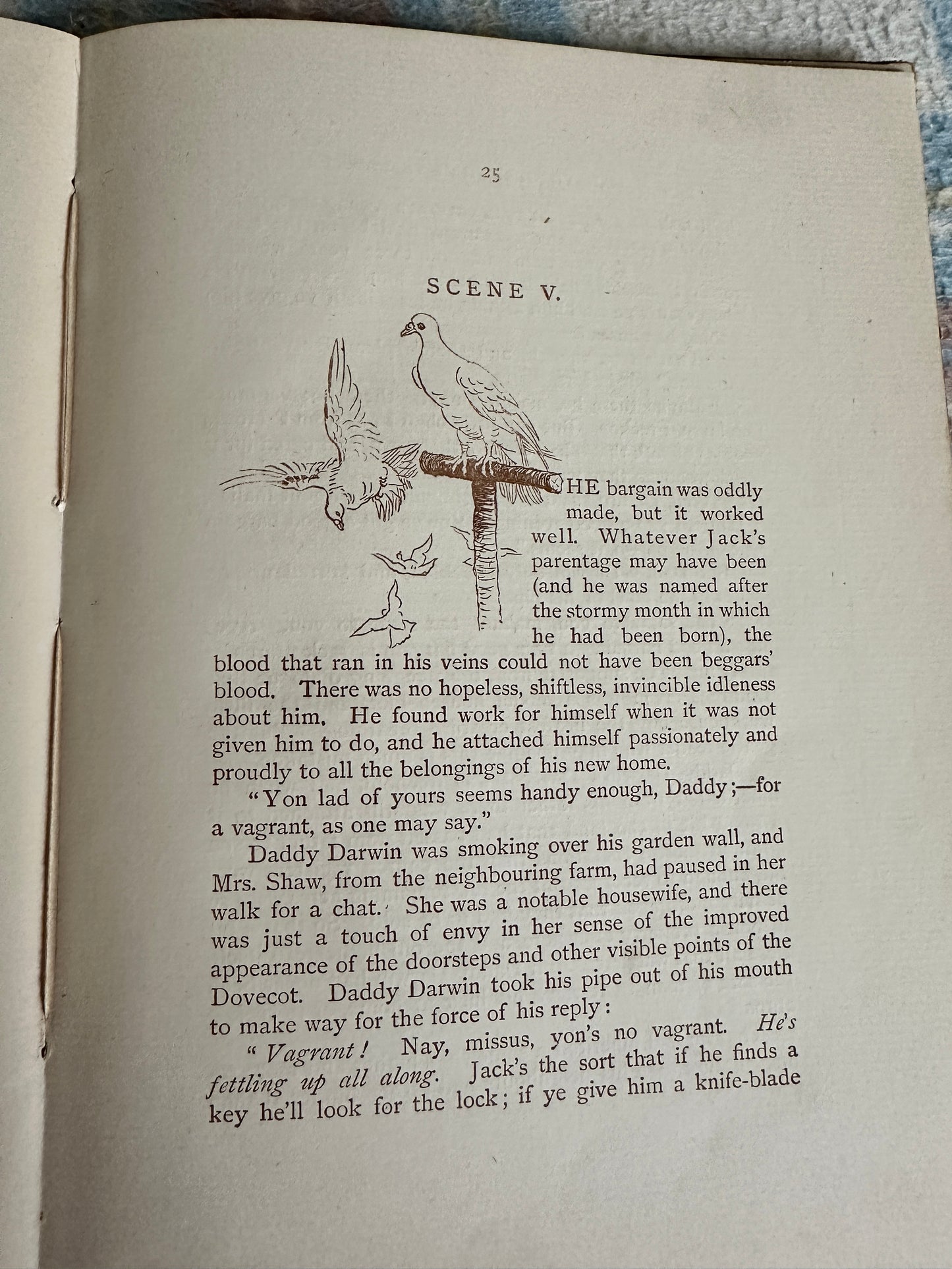 1884*1st* Daddy Darwin’s Dovecot - Juliana Horatia Ewing(Randolph Caldecott) Society For Promoting Christian Knowledge)