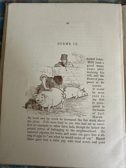 1884*1st* Daddy Darwin’s Dovecot - Juliana Horatia Ewing(Randolph Caldecott) Society For Promoting Christian Knowledge)