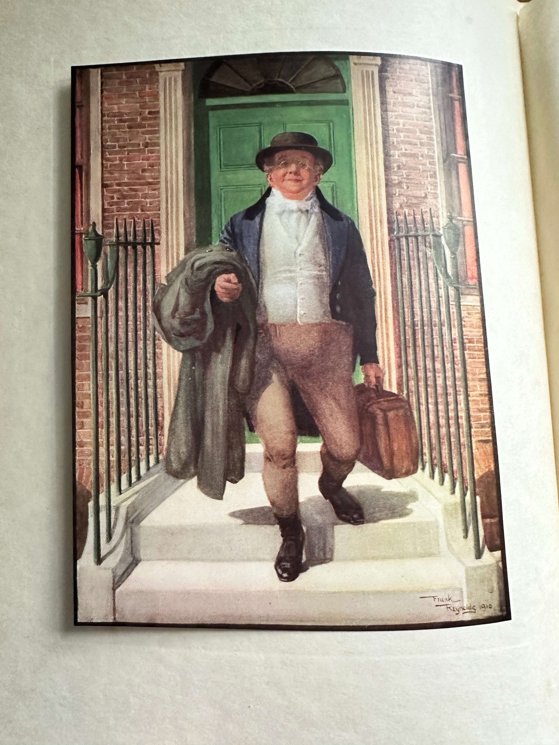 1912 The Pickwick Papers - Charles Dickens (Frank Reynolds Illust) 28cm x 22cm x 5cm The Westminster Press