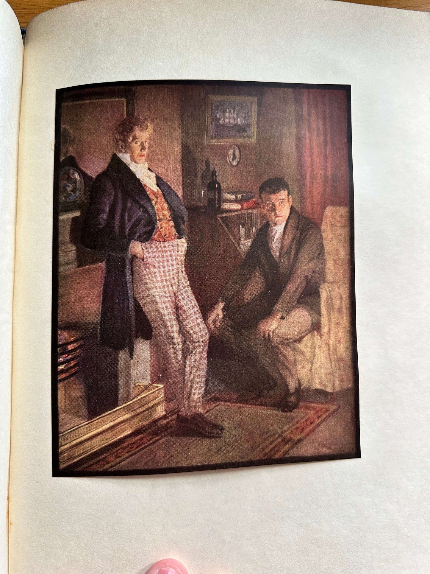 1912 The Pickwick Papers - Charles Dickens (Frank Reynolds Illust) 28cm x 22cm x 5cm The Westminster Press
