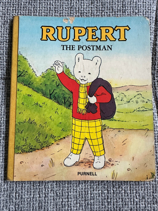 1977 Rupert The Postman (Purnell Books) - Honeyburn Books (UK)