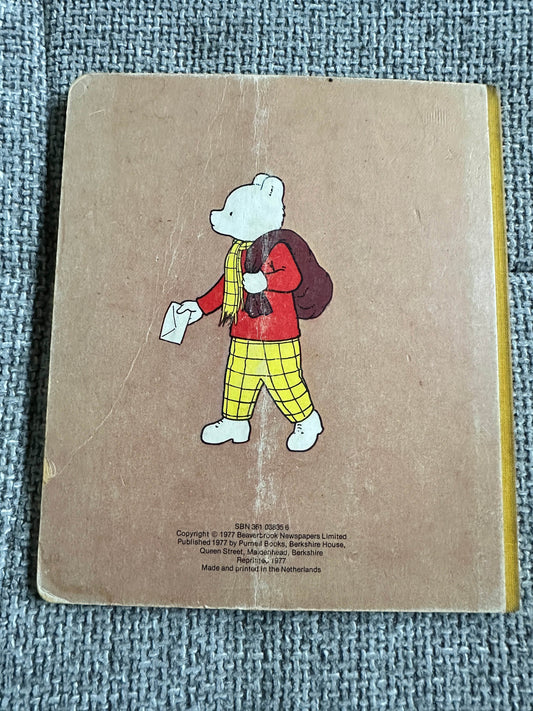 1977 Rupert The Postman (Purnell Books) - Honeyburn Books (UK)