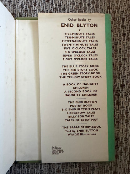 1960 The Green Story Book - Enid Blyton (Eileen Soper illust) Methuen