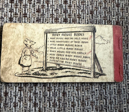 1949 Hurrah For Mary Mouse - Enid Blyton (Olive Openshaw illust) Brockhampton Press