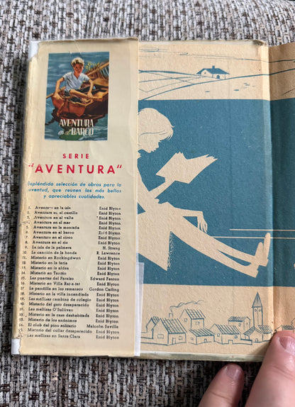 1958 Misterio En Rockingdown (Spanish Version) Enid Blyton (Gilbert Dunlop illust)  A. G. Ponsa