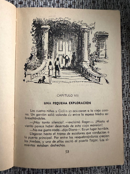 1958 Misterio En Rockingdown (Spanish Version) Enid Blyton (Gilbert Dunlop illust)  A. G. Ponsa