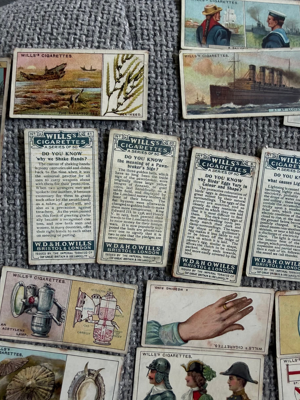 1922 Full Set Do You Know (Wills Cigarette Cards) 1st Series