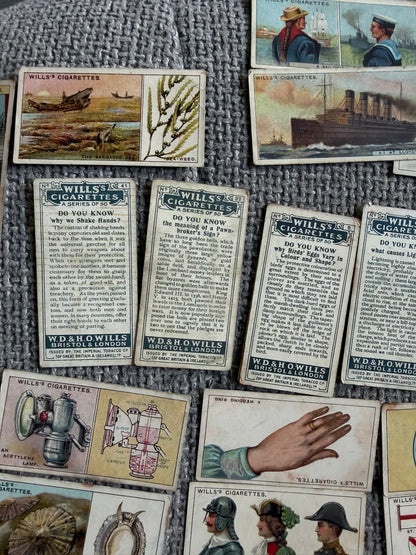 1922 Full Set Do You Know (Wills Cigarette Cards) 1st Series