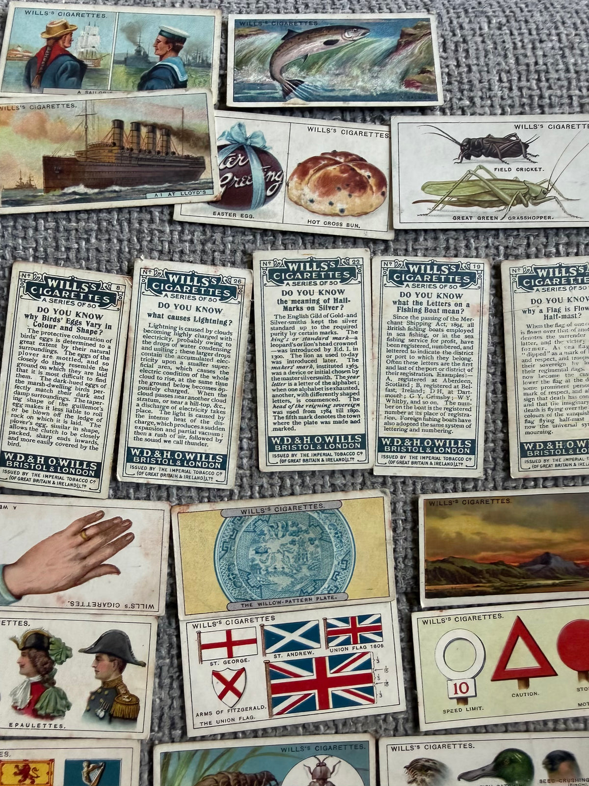 1922 Full Set Do You Know (Wills Cigarette Cards) 1st Series