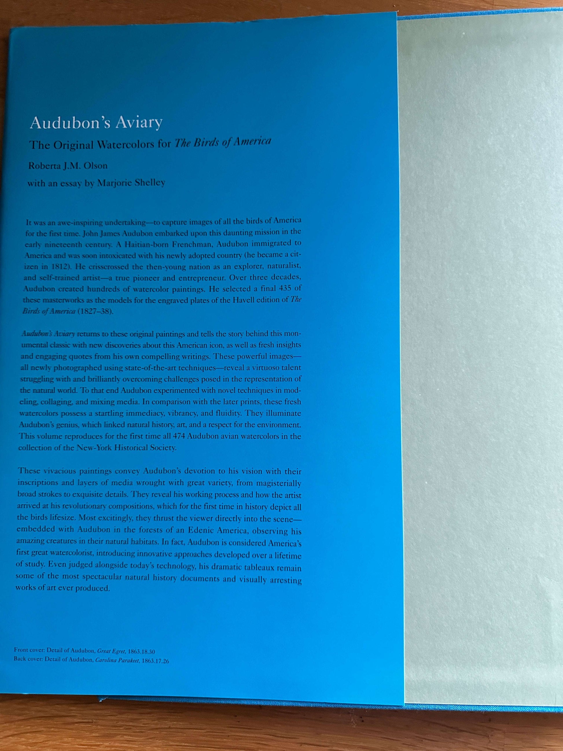 Audubon's Aviary — Robert J. McCloskey — 2013 — Hardback edition