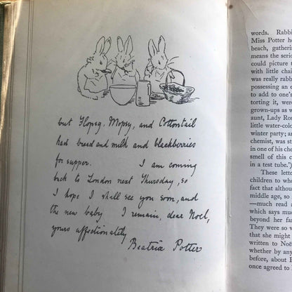1947 Beatrix Potter Biography: The Tale Of Beatrix Potter by Margaret Lane (Frederick Warne & Co Ltd) - Honeyburn Books (UK)