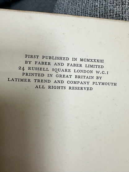 First edition page of Billy Bobtail first edition for sale showing publication details and rights information