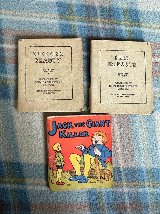 Birn Brothers fairy tale books collection including Sleeping Beauty and Puss in Boots
