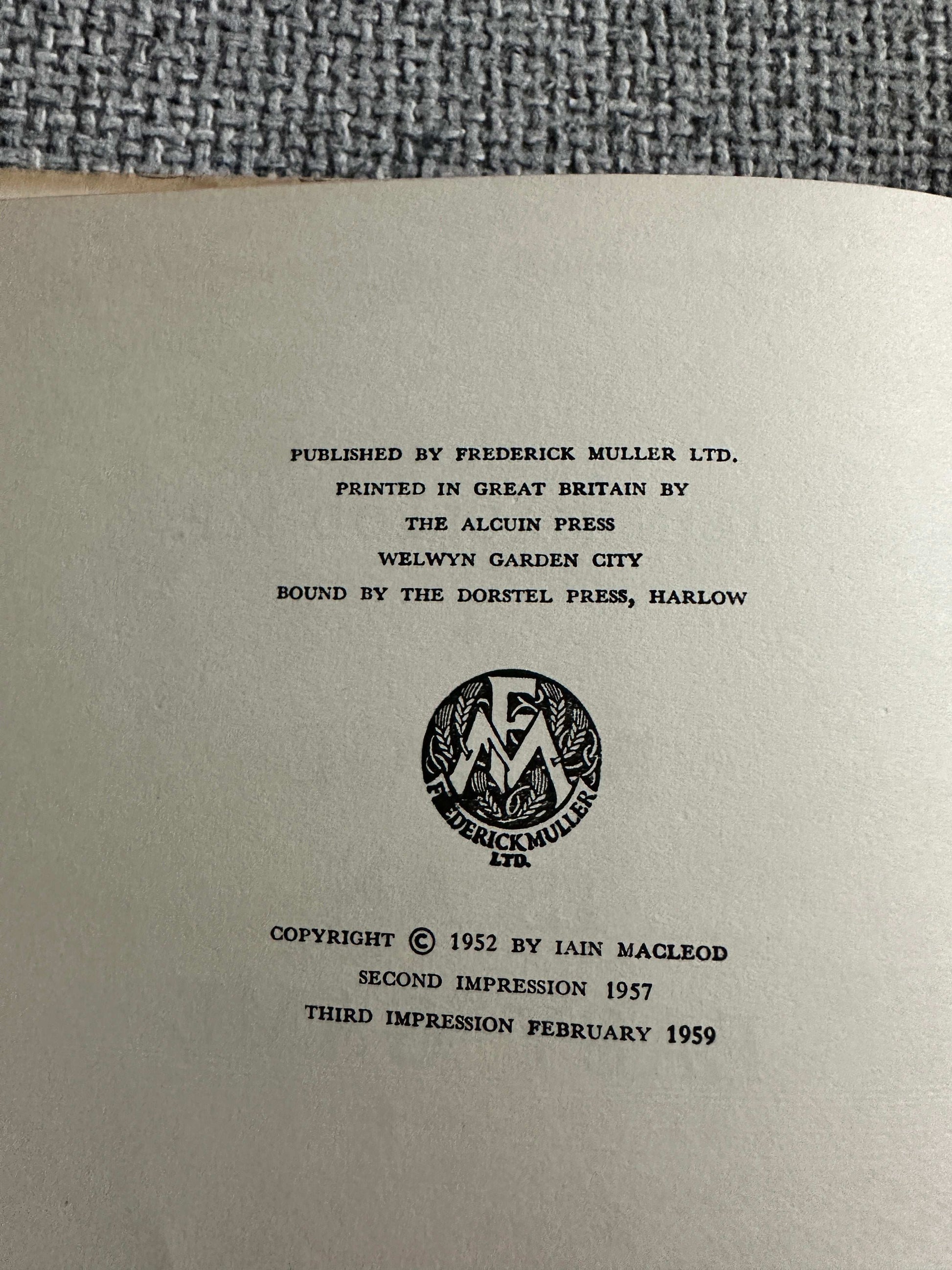 Interior page of the 1959 Bridge Is An Easy Game book showing publication details and copyright information