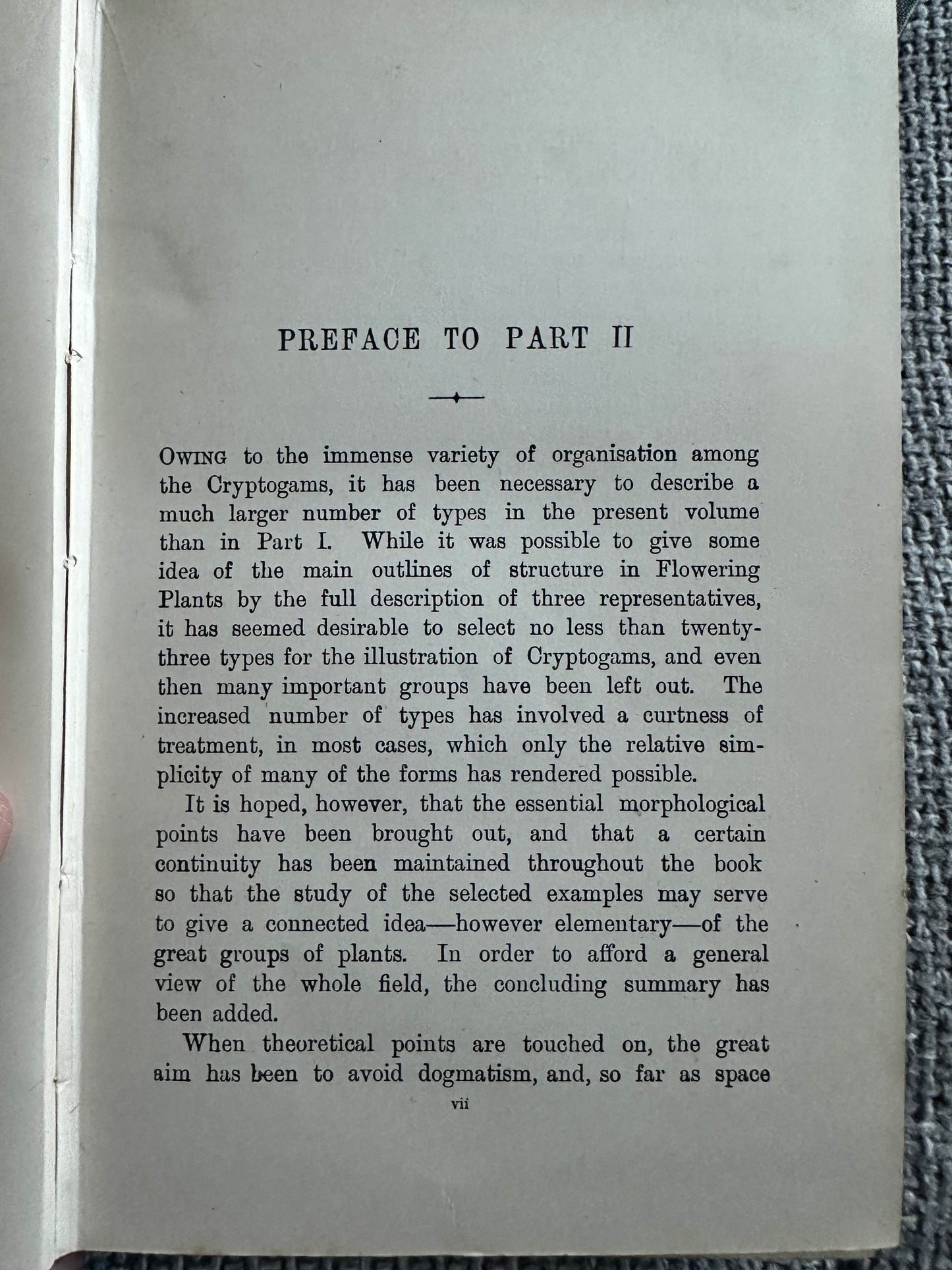 1909 and 1912 structural botany collectible book with detailed preface and illustrations