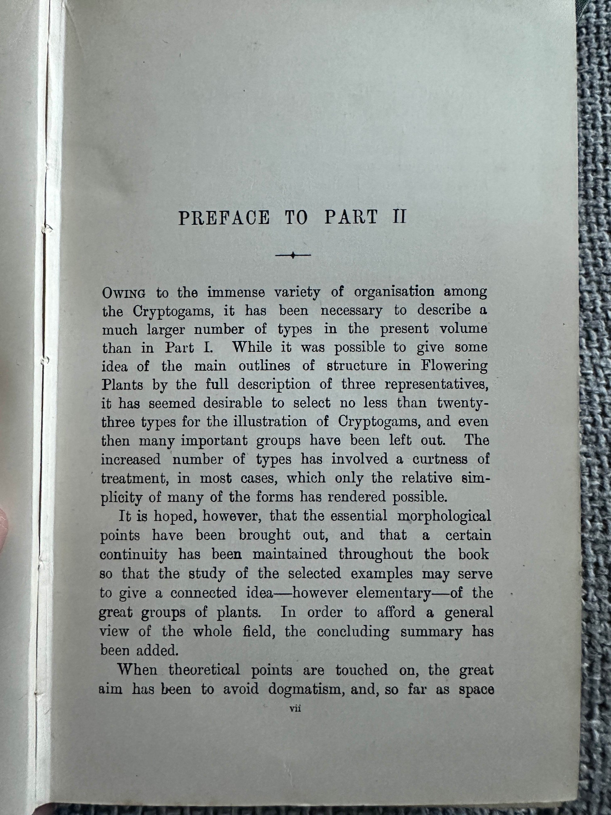 1909 and 1912 structural botany collectible book with detailed preface and illustrations