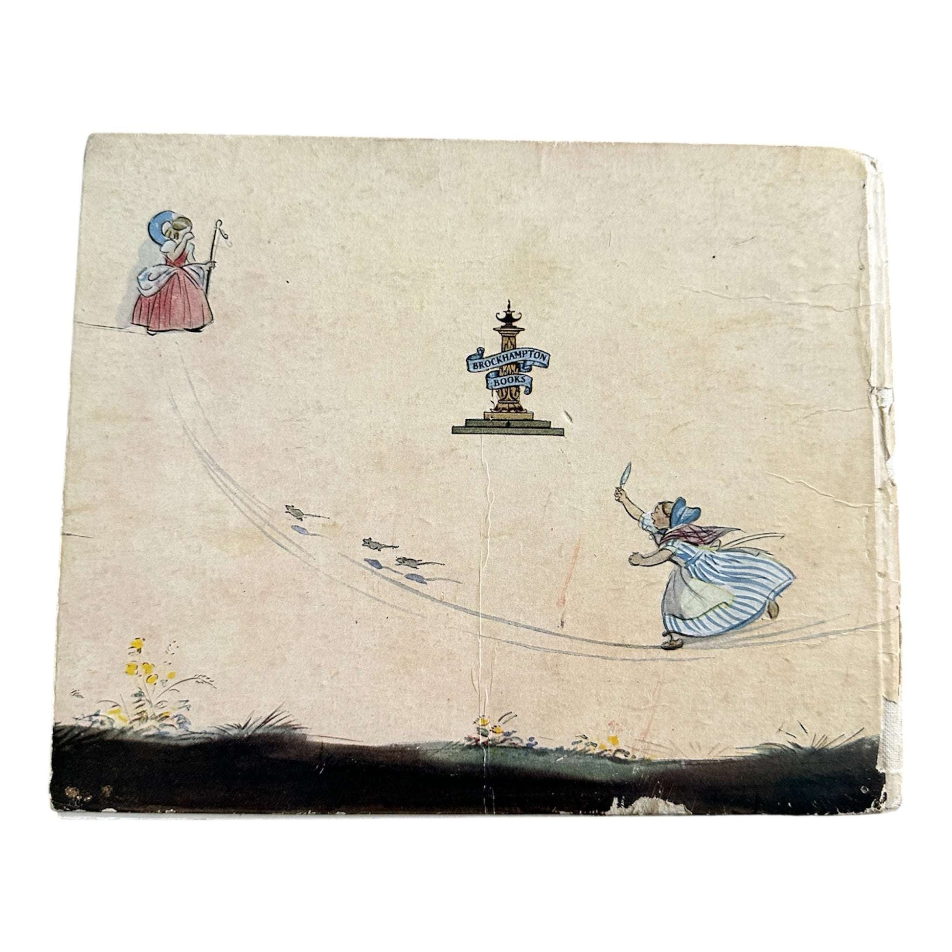 Enid Blyton The Twins Go To Nursery-Rhyme Land first edition with colorful illustrations on the cover