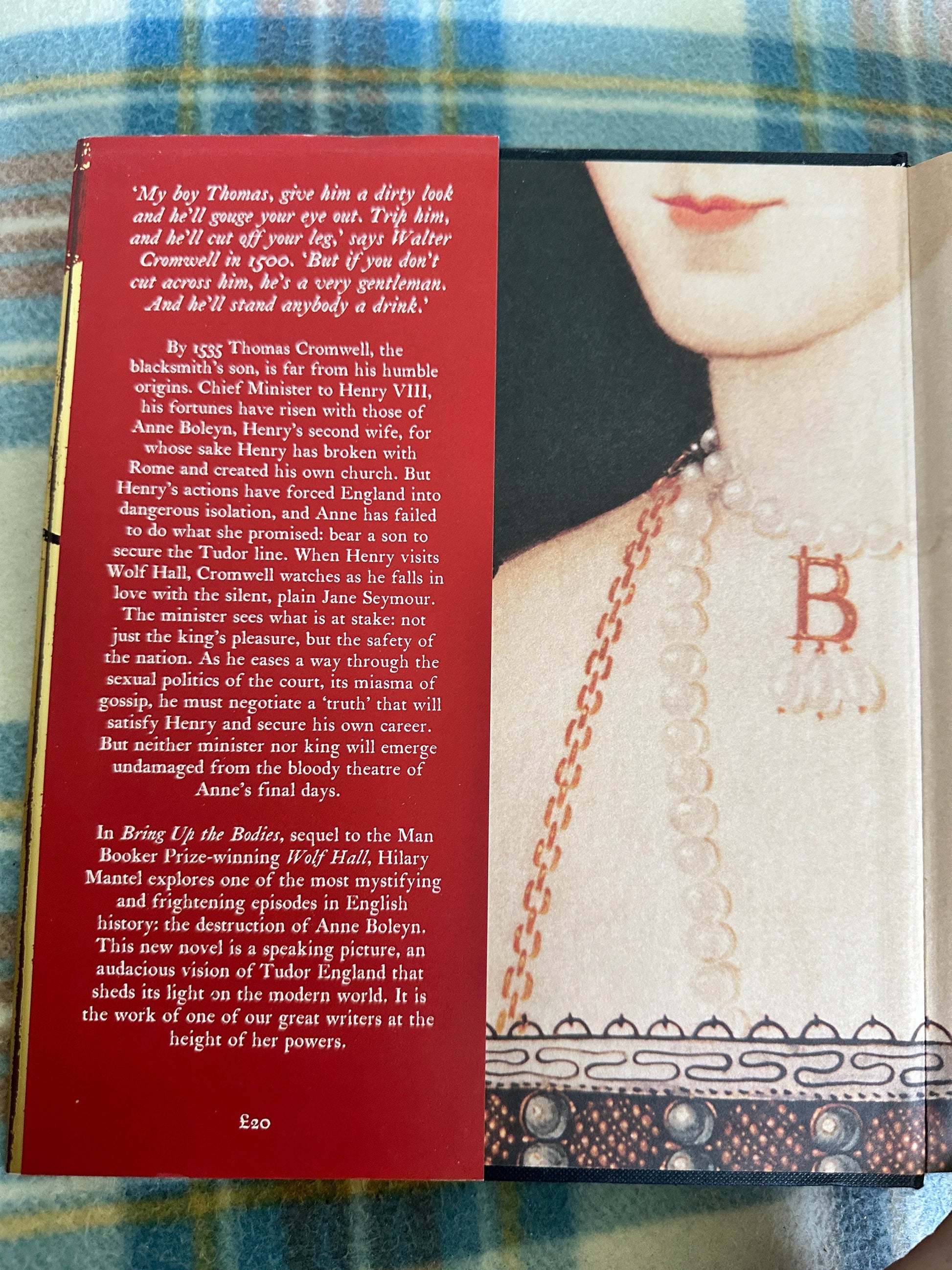 First edition Bring Up The Bodies Hilary Mantel with striking cover design and detailed description