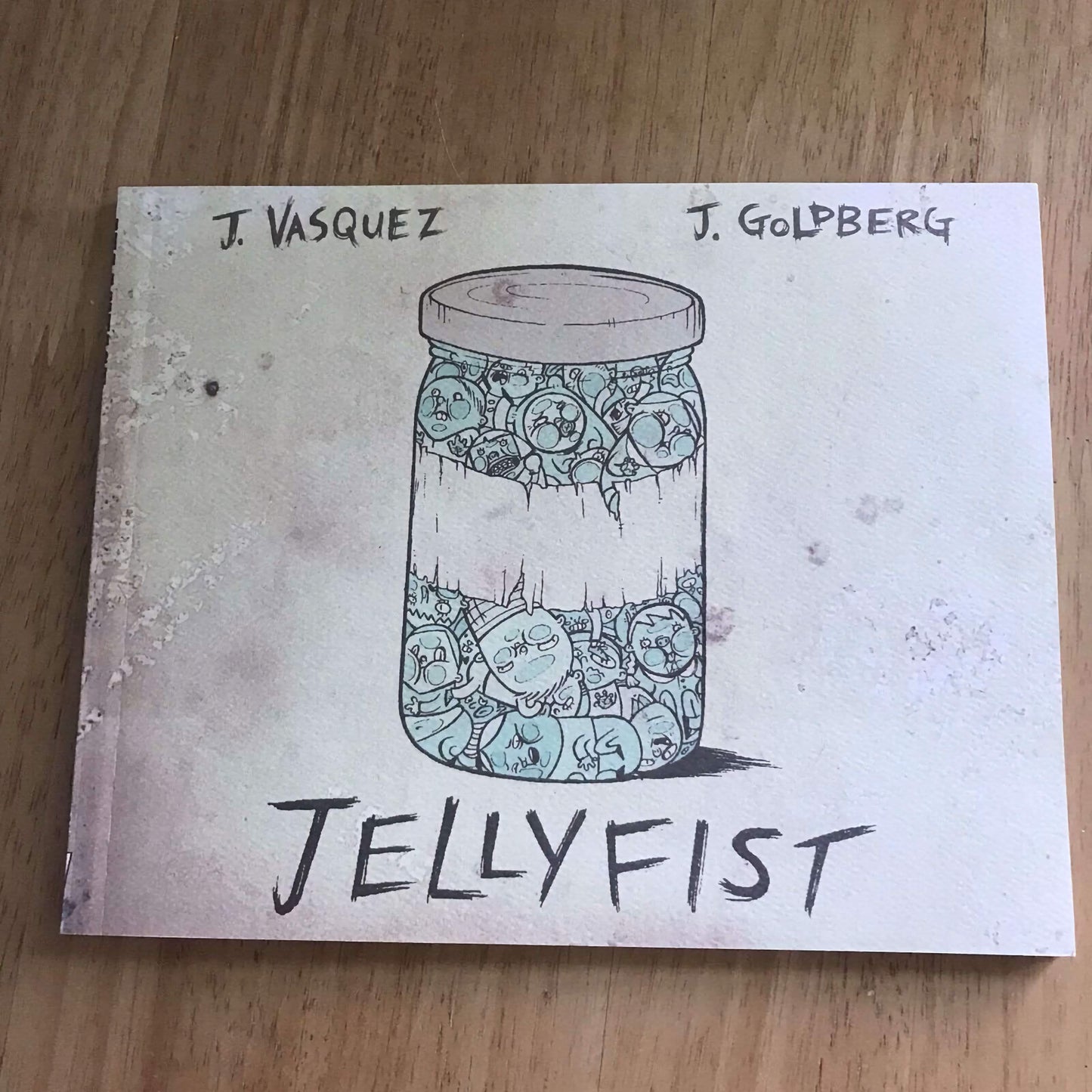 *1st*Jellyfist by Jhonen Vasquez & Jenny Goldberg(Paperback, 2007) SLG Publishin