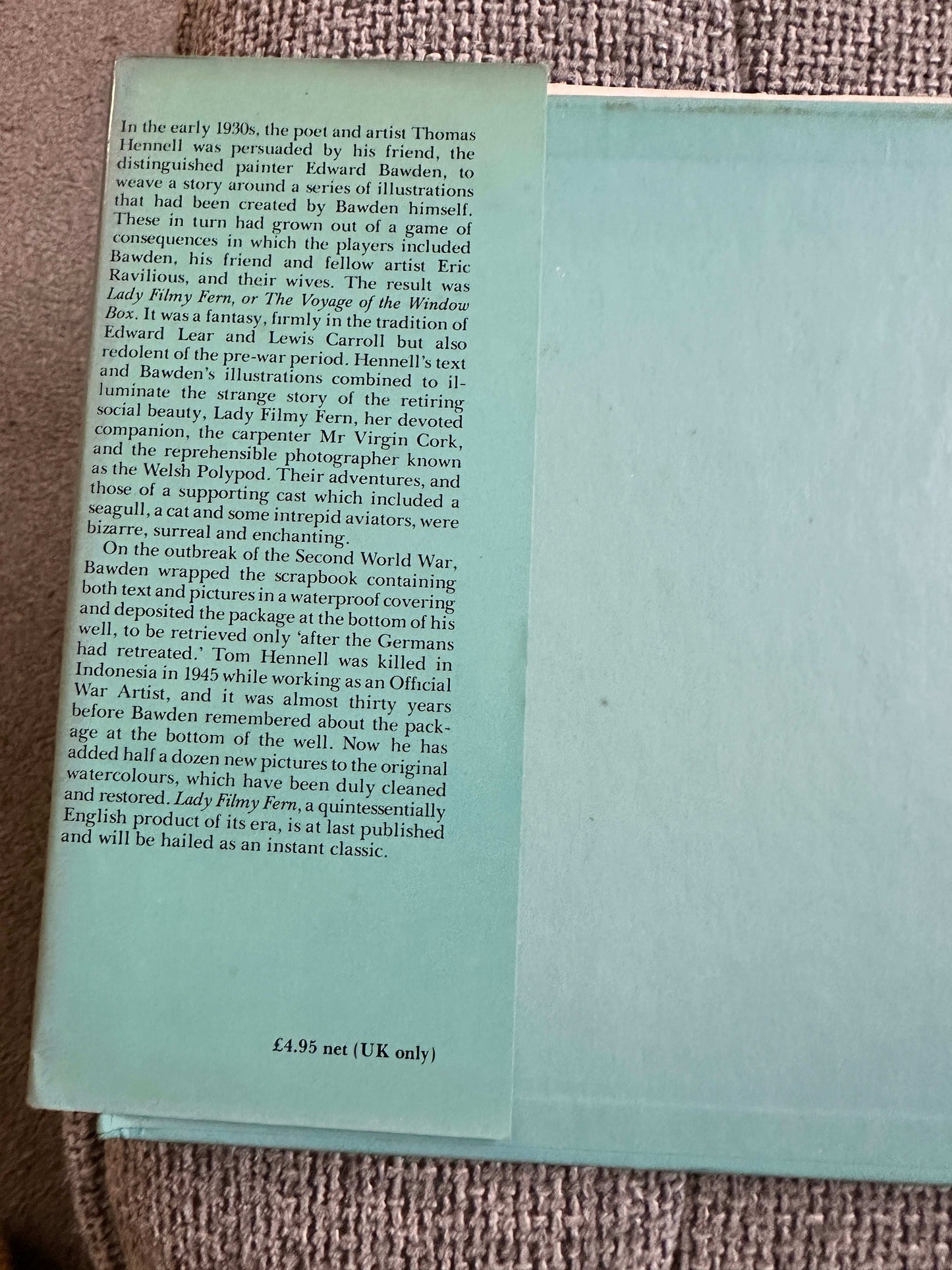 Lady Filmy Fern first edition book by Honeyburn Books featuring illustrations and story elements