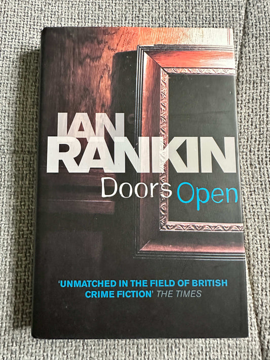 2008 Doors Open hardback for sale by Ian Rankin featuring a sleek cover design