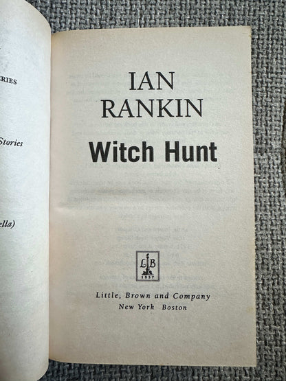 Signed first edition Witch Hunt Ian Rankin by Ian Rankin featuring a hardcover format