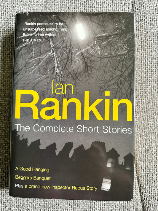 Ian Rankin The Complete Short Stories book cover featuring minimalist design and urban night scene
