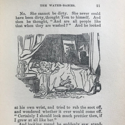 1864 The Water Babies – Charles Kingsley (Linley Sambourne Illustrator) Chatterton-Peck New York Verlag