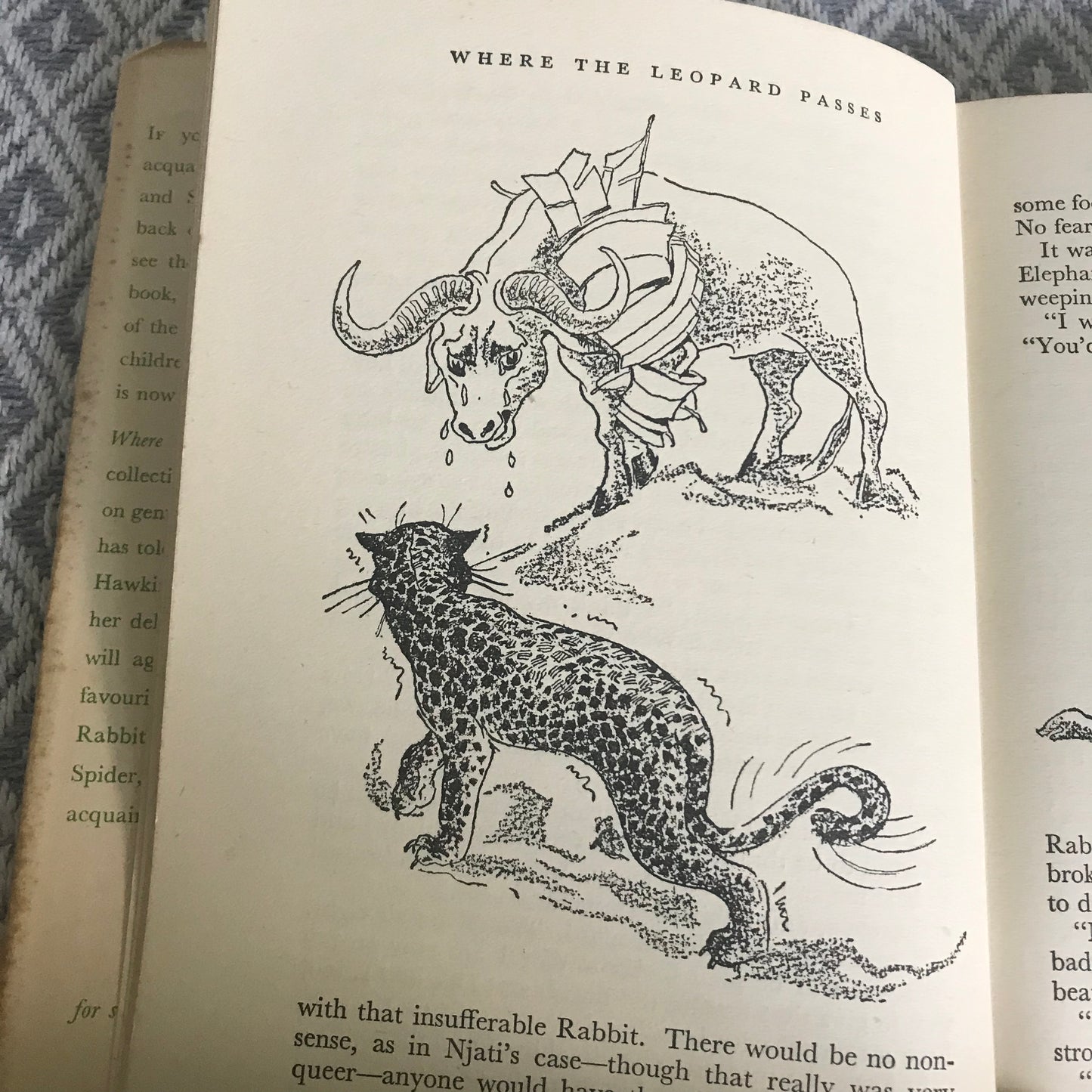 1955 Where The Leopard Passes – Geraldine Elliot (Illustrierte Sheila Hawkins)