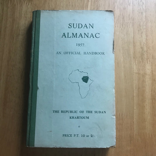 1957 Sudan Almanac(Government of Sudan)