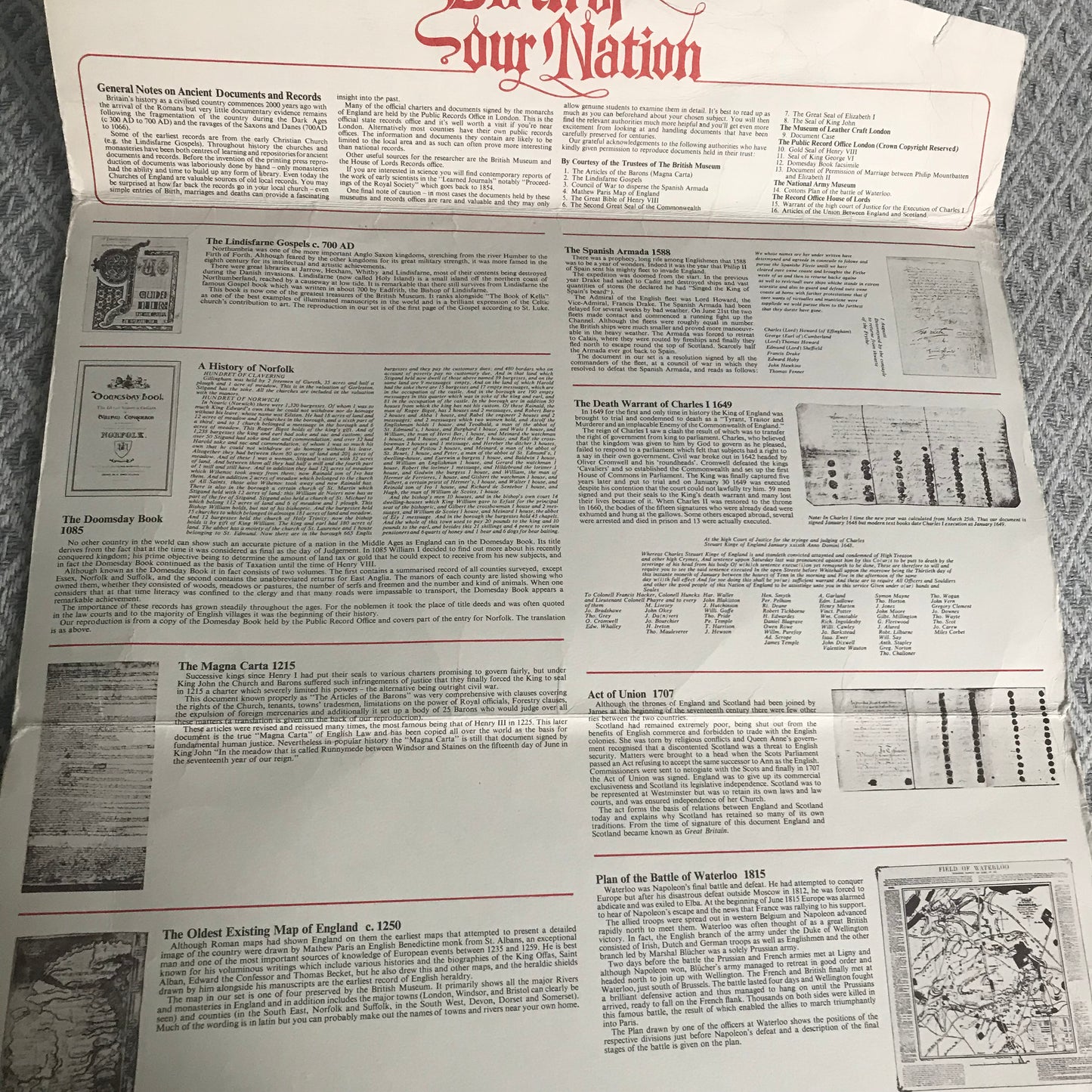 1972 Robinson’s Birth Of The Nation (Folder)