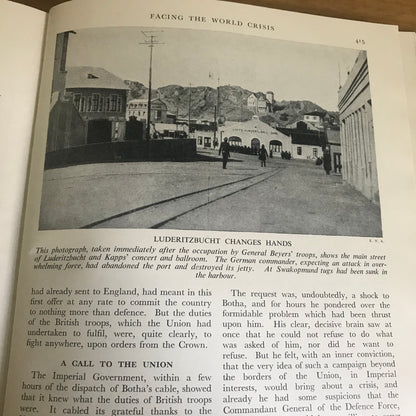 1938 Bildgeschichte Südafrikas (Odhams Press)