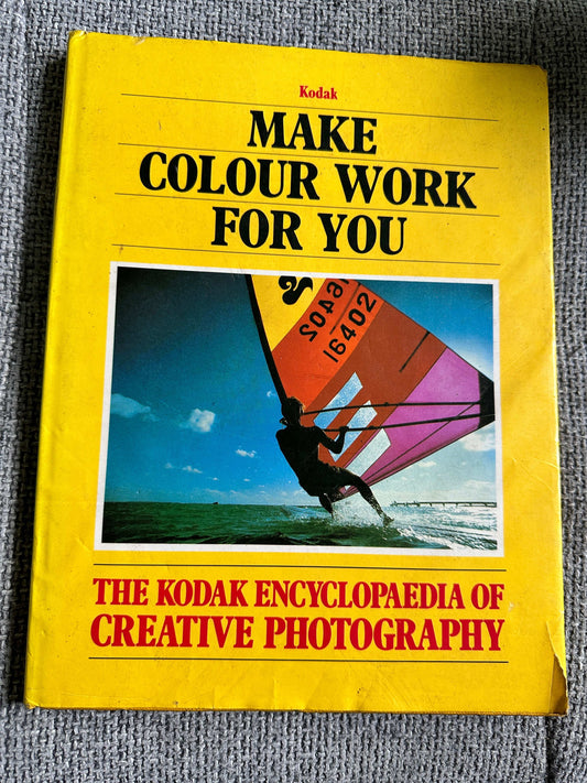 The Kodak creative photography book featuring windsurfing and color techniques for photographers