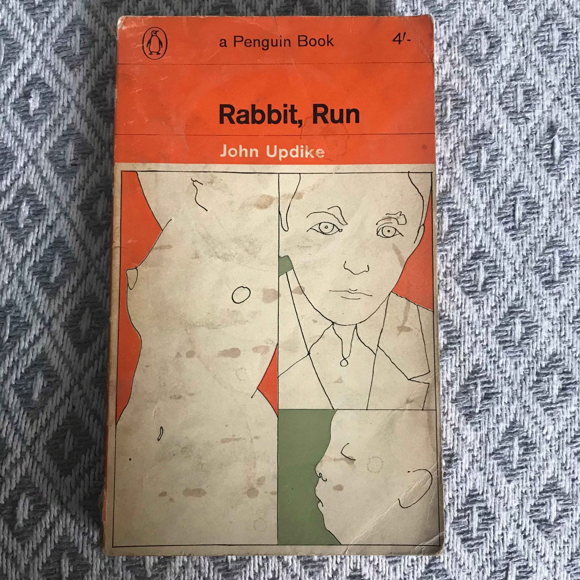 1964 Rabbit Run John Updike - Penguin Books Edition - Honeyburn Books (UK)