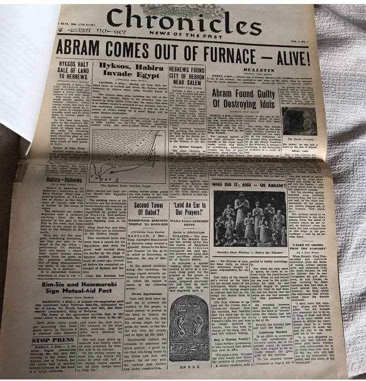 1965 Chronicles News of the Past by Reubeni Foundation - Honeyburn Books (UK)
