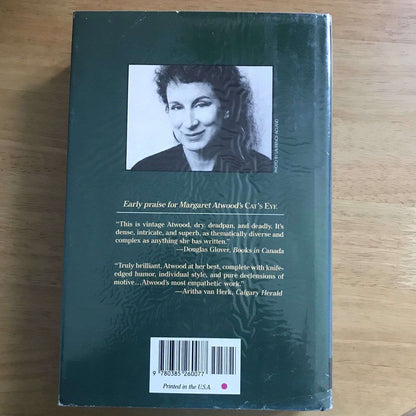 *signed 1st American Ed* Cat's Eye by Margaret Atwood (Hardback, 1989) Doubleday Honeyburn Books (UK)