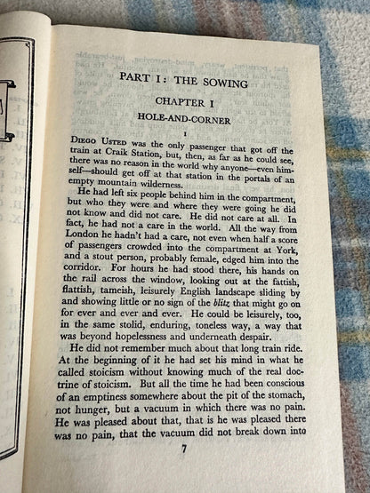 The Spanish Lady Maurice Walsh first edition featuring an opening page of Chapter One with detailed text
