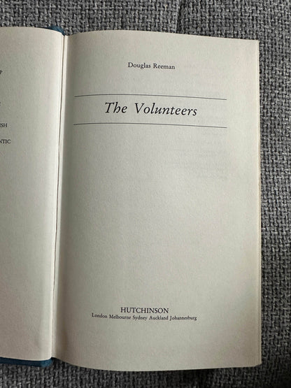 The Volunteers Douglas Reeman first edition title page showcasing author name and publisher details