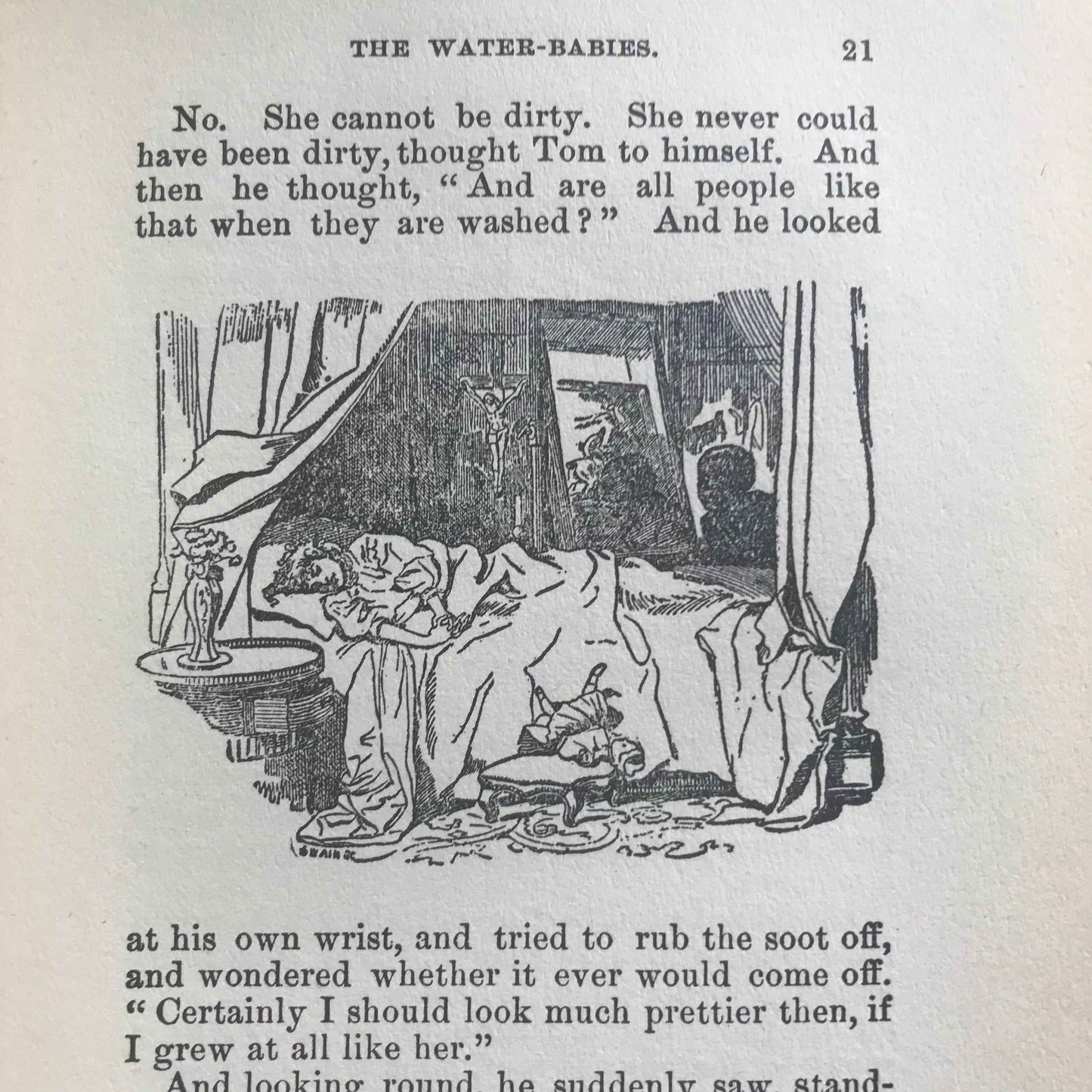 1864 The Water Babies Charles Kingsley with Illustrations by Linley Sambourne - Chatterton-Peck New York Publisher - Honeyburn Books (UK)