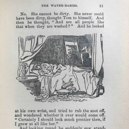 1864 The Water Babies Charles Kingsley with Illustrations by Linley Sambourne - Chatterton-Peck New York Publisher - Honeyburn Books (UK)